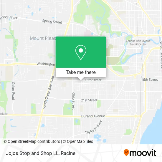 Jojos Stop and Shop LL map