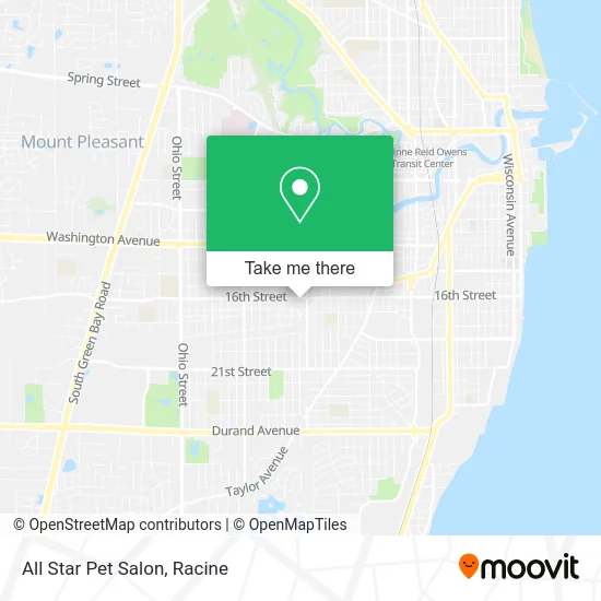 All Star Pet Salon map