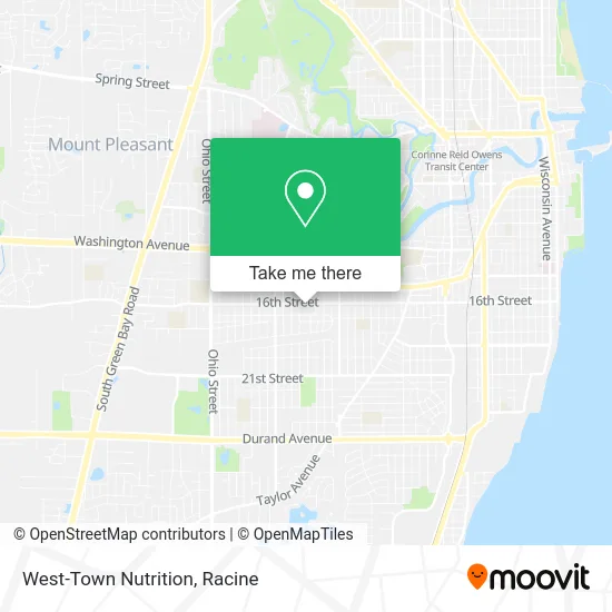 West-Town Nutrition map