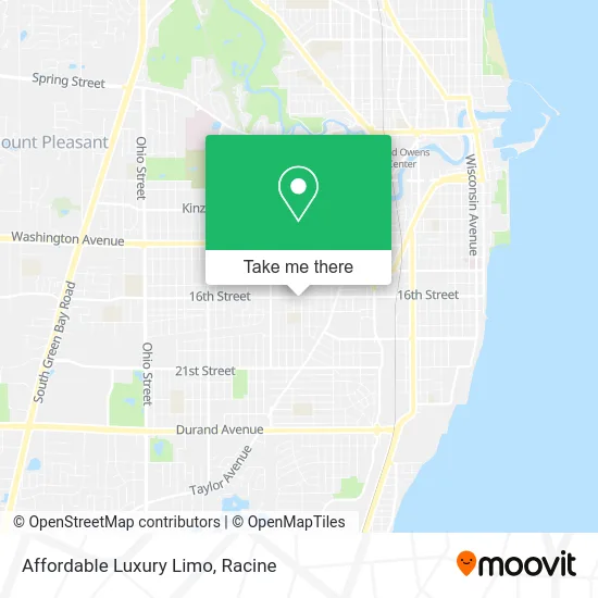 Affordable Luxury Limo map