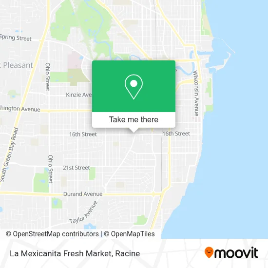 La Mexicanita Fresh Market map