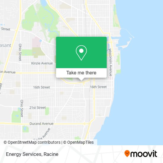Energy Services map