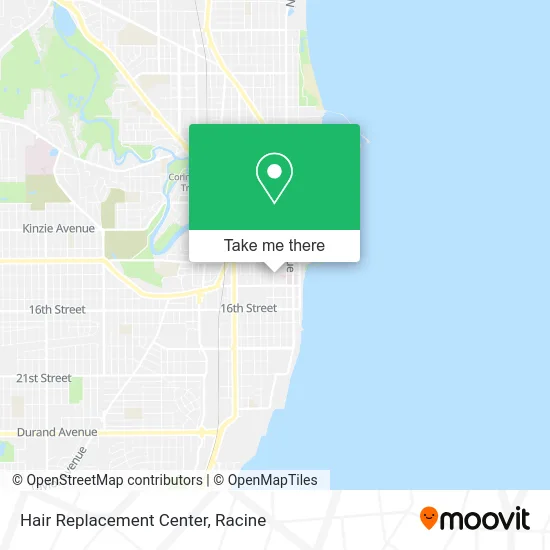 Hair Replacement Center map