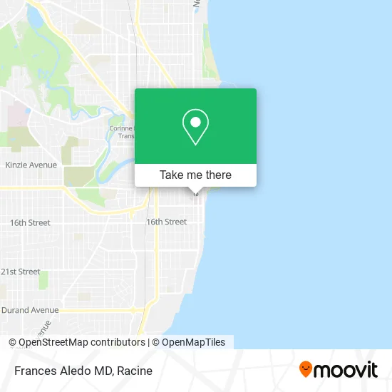 Frances Aledo MD map