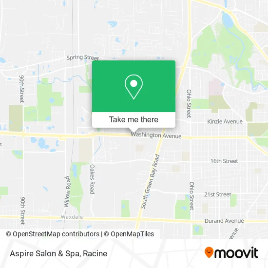 Aspire Salon & Spa map