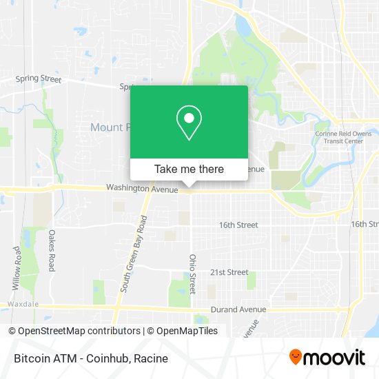Bitcoin ATM - Coinhub map