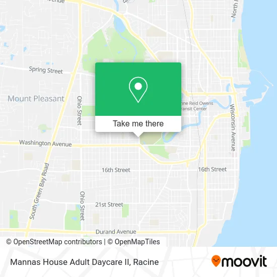 Mannas House Adult Daycare II map