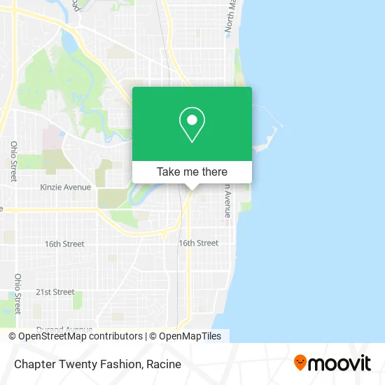 Chapter Twenty Fashion map