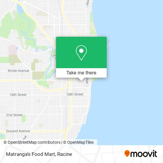 Matranga's Food Mart map