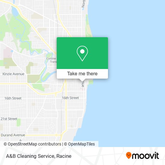 A&B Cleaning Service map