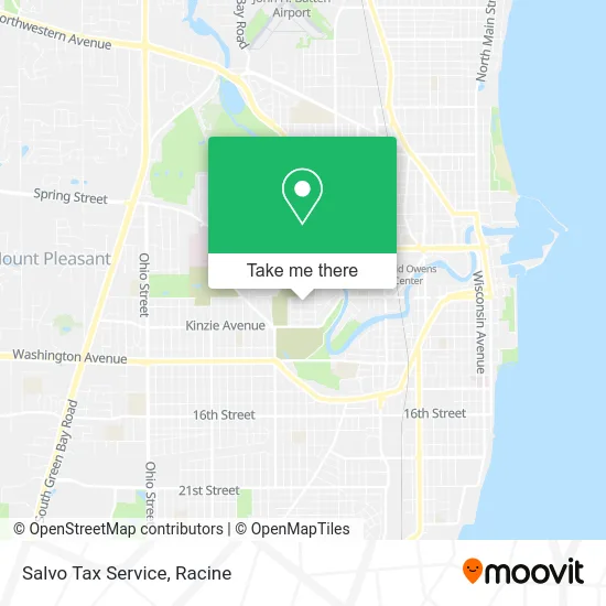 Salvo Tax Service map