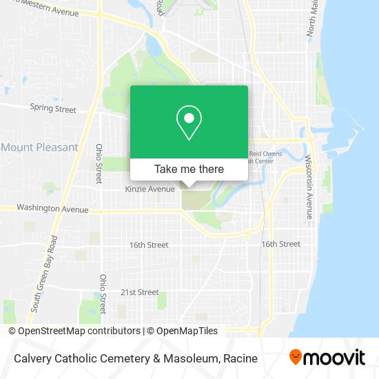 Calvery Catholic Cemetery & Masoleum map