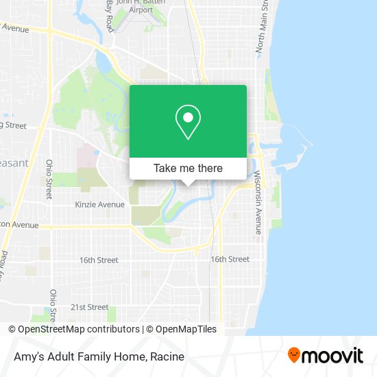 Amy's Adult Family Home map