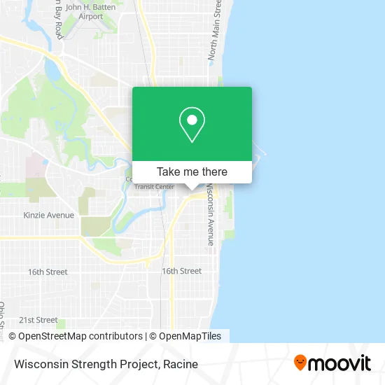 Wisconsin Strength Project map