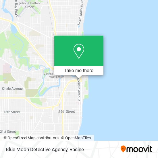 Blue Moon Detective Agency map