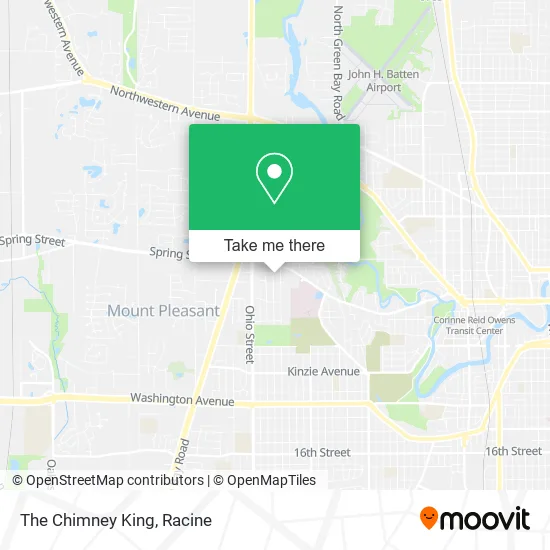 The Chimney King map