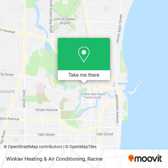 Winkler Heating & Air Conditioning map