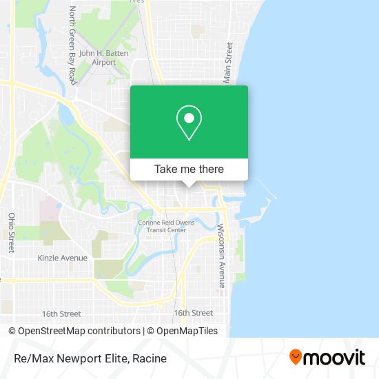 Re/Max Newport Elite map