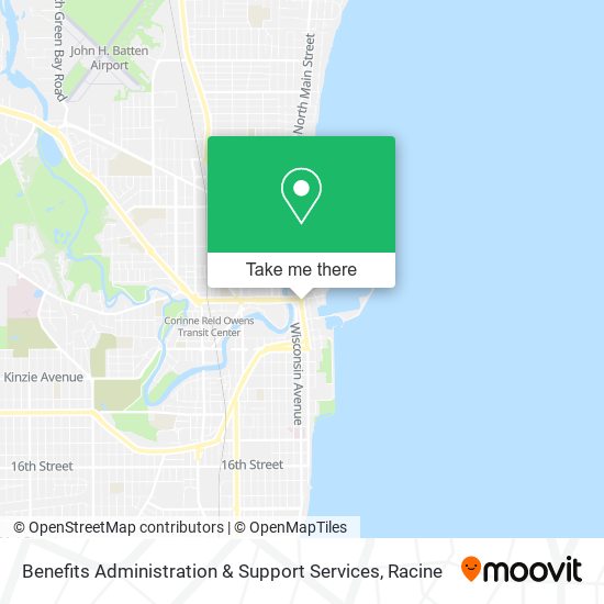 Mapa de Benefits Administration & Support Services