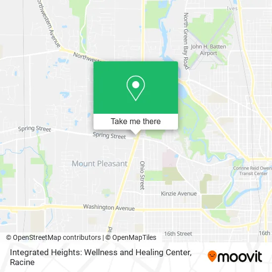 Integrated Heights: Wellness and Healing Center map