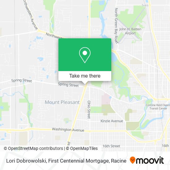 Mapa de Lori Dobrowolski, First Centennial Mortgage