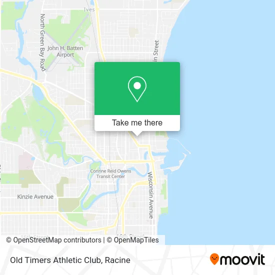 Old Timers Athletic Club map