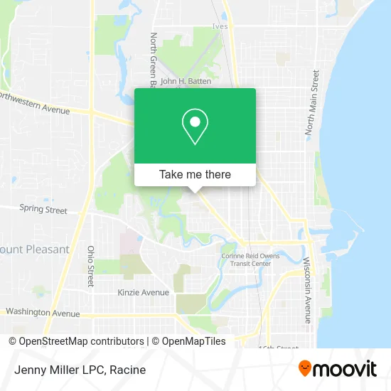 Jenny Miller LPC map