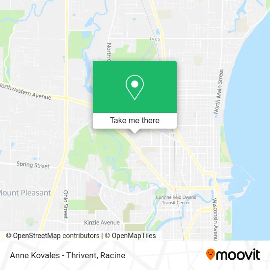 Anne Kovales - Thrivent map