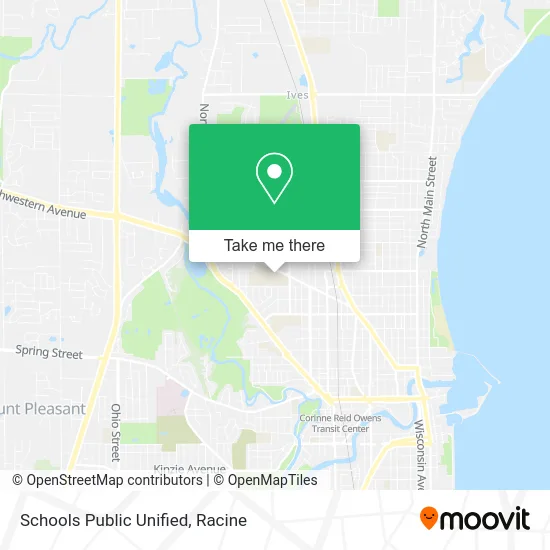 Schools Public Unified map