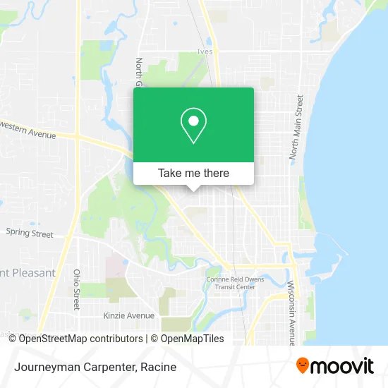 Journeyman Carpenter map