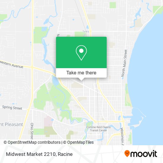Midwest Market 2210 map