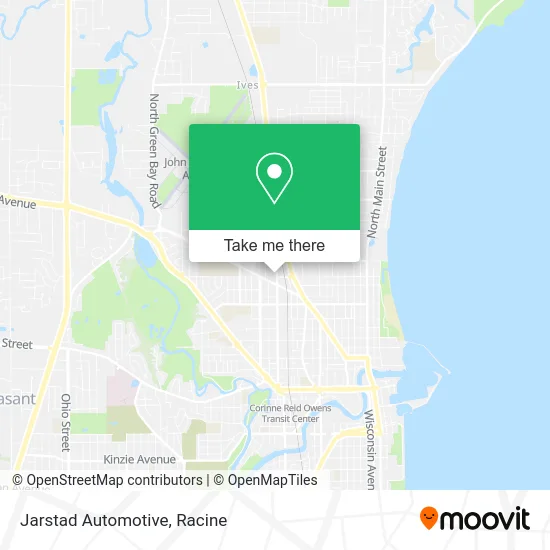 Jarstad Automotive map