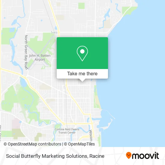 Mapa de Social Butterfly Marketing Solutions