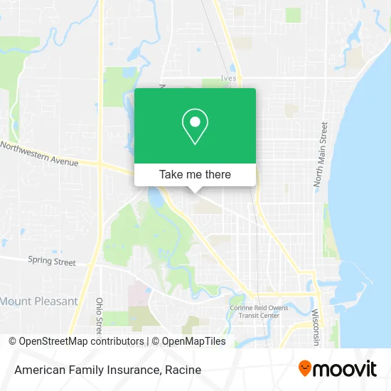 American Family Insurance map