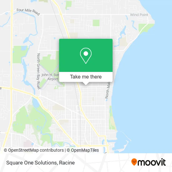 Square One Solutions map