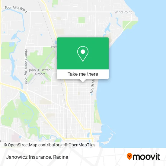 Mapa de Janowicz Insurance