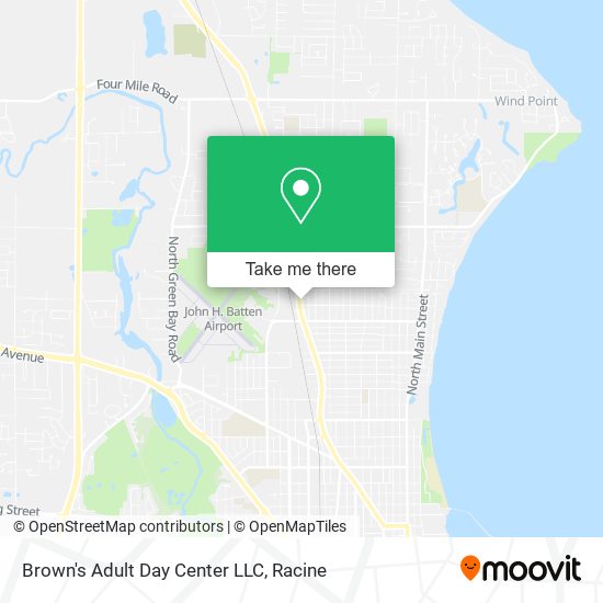 Brown's Adult Day Center LLC map