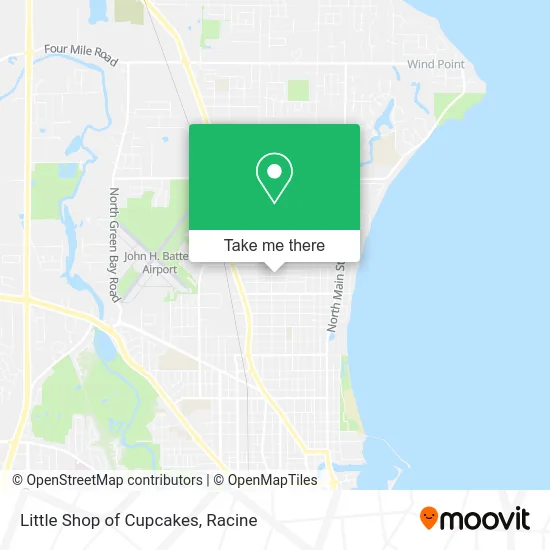 Little Shop of Cupcakes map