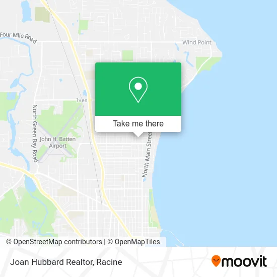 Joan Hubbard Realtor map