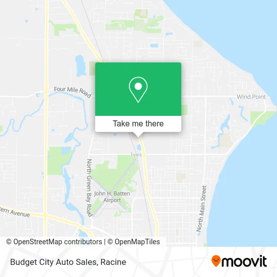 Budget City Auto Sales map