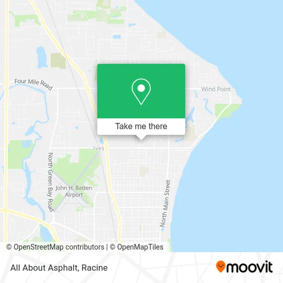 All About Asphalt map