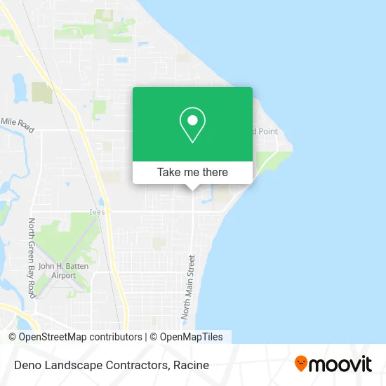 Deno Landscape Contractors map