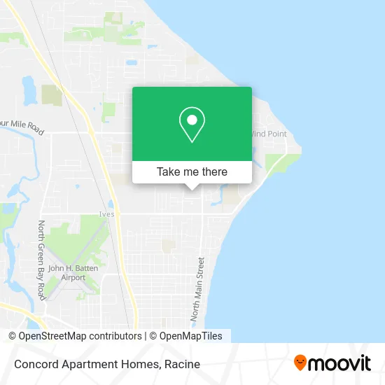 Concord Apartment Homes map