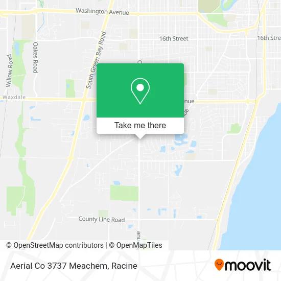 Aerial Co 3737 Meachem map