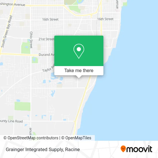 Grainger Integrated Supply map