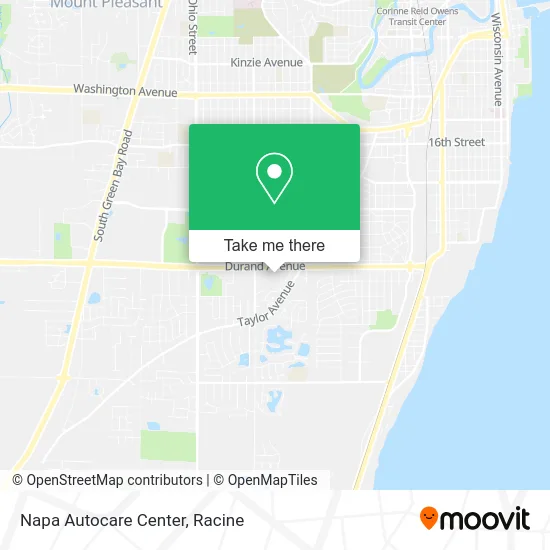 Napa Autocare Center map