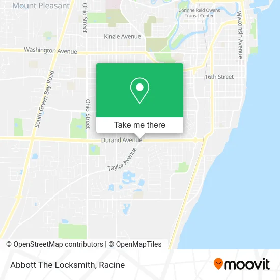 Abbott The Locksmith map