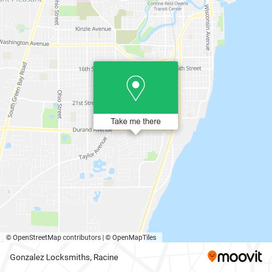 Gonzalez Locksmiths map