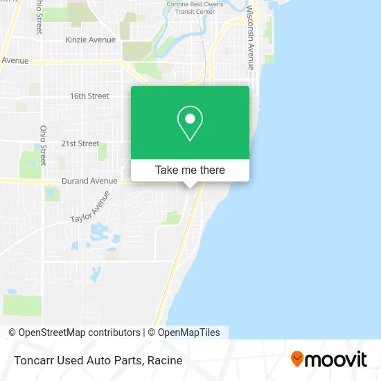 Toncarr Used Auto Parts map
