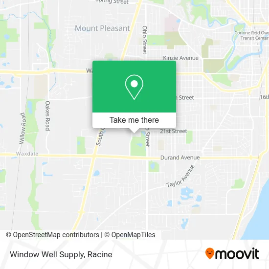 Window Well Supply map